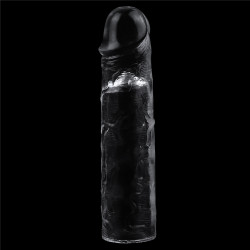 LoveToy Gaine de pénis Flawless 19 x 4cm Transparente